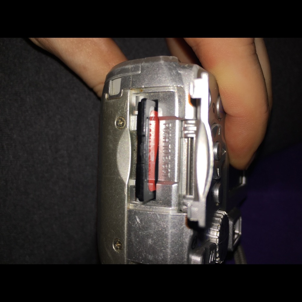 Fairly used digital camera. Comes with memory card